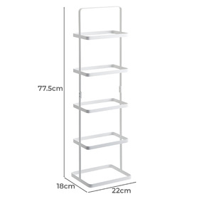 Yamazaki Tower 5 Tier Shoe Rack Temple Webster